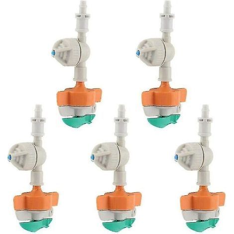 Set mit 5 Rotationsregnern und hängender Gießkanne, Gartenbewässerungszubehör für die Gartenbewässerung (1/3)