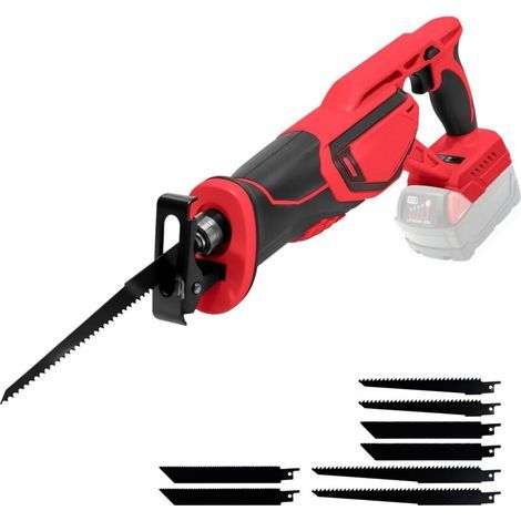 Milwaukee M18 18V Akku-Säbelsäge – 3000 U/min – Bürstenloser Motor mit 8 Sägeblättern – Zum Schneiden von Metall, Holz und Kunststoff