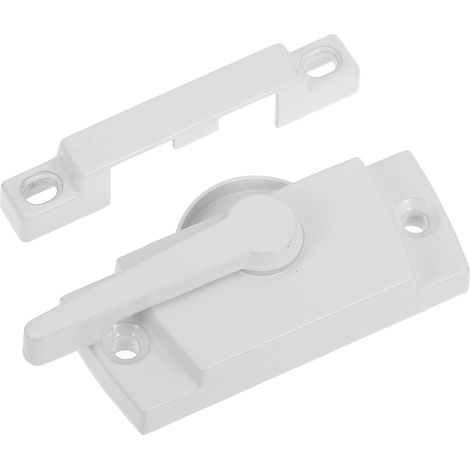 Verrou pour Fenêtre Coulissante Kit de Serrure Métallique pour Fenêtres Coulissantes de Loquet pour Horizontales et Verticales