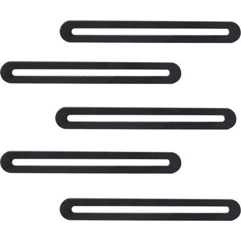 Enowelir Cintres Métalliques Pour Miroirs Et Cadres Photo 30 Pièces 43mm X 16mm Argent Pour Suspension Murale Intérieure (1/5)