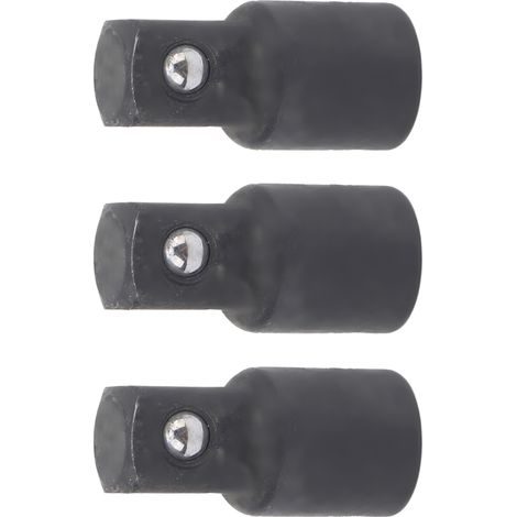 Adaptateur de Douille 3/8" à 1/2", 3 Pièces en Acier au Carbone pour Cliquet, Outil de Conversion de Douille (1/5)