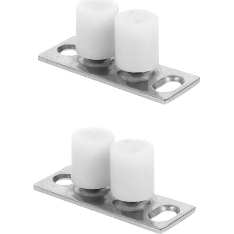 2 pièces guide de sol pour porte coulissante, réglable (1/5)