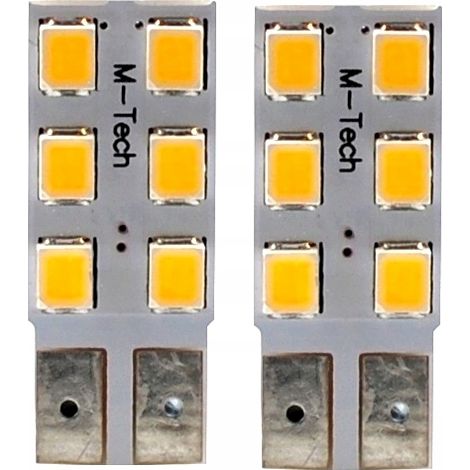 Bombilla LED W5W T10 6xSMD M-TECH OSRAM LED Blanca (1/5)