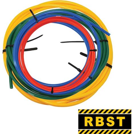 Cintreuses pour tuyaux de refroidissement - Intérieures - 3 mètres - 1/4, 3/8, 1/2, 5/8 - Rouge Vert Jaune Bleu - Ressort de cintrage (1/4)