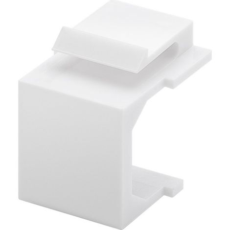 Ensemble de 4 pièces, couvercle, adaptateur Keystone, blanc
