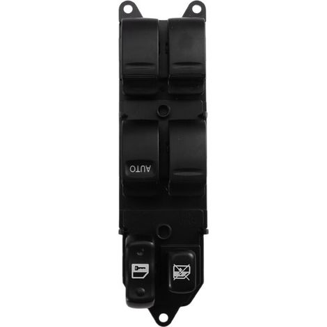 Aplicable al interruptor principal (lado derecho) del ajustador de la ventanilla eléctrica delantera izquierda 84040-28011 8404028011. Aplicable a Previa 00-06 (botón del ajustador de ventanilla).