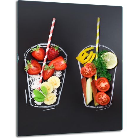 GLASPLATTE, TISCHPLATTE 40x52 FRUCHT (1/5)