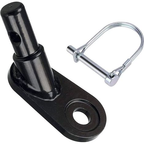 Attelage pour remorque vélo, attelage de remorque pour vélo, adaptateur de montage d'attelage en acier, attelage pour remorque vélo pour chargement, enfants et chiens