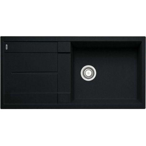 Blanco Metra XL 6 - Silgranitspüle, 100x50 cm, Schwarz 525930 (1/2)
