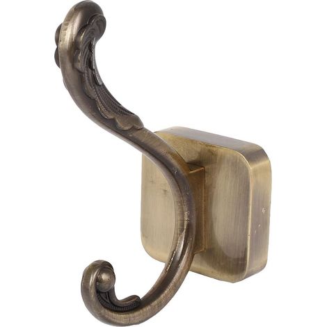 Accueil Manteau Handtasche Handtuch Metall Wandhalterung Aufhänger Doppelhaken Bronze Ton (99d636f05 (1/4)