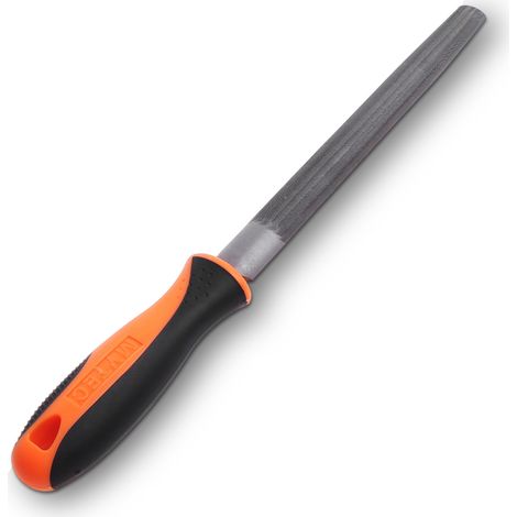 Lime Demi-Ronde - Acier À Haut Carbone T12 - 20 Cm De Longueur De Lime - Pour Métaux Bois Plastiques Céramiques Verre - 1 Pièce (1/5)
