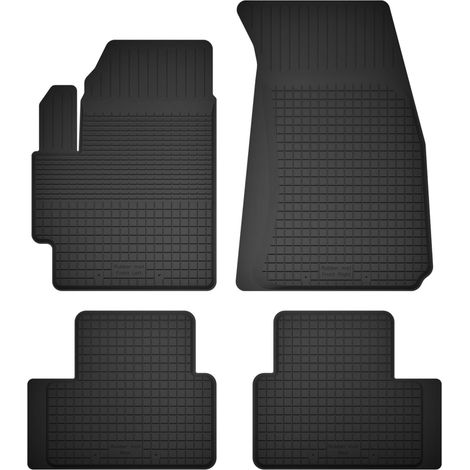 Tapis de voiture en caoutchouc, lot de 4, universels pour : Skoda Citigo hayon (2011-)