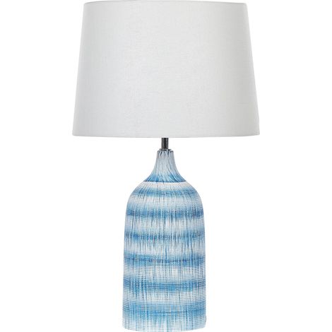Table Lamp GEORGINA Ceramic Blue (1/5)