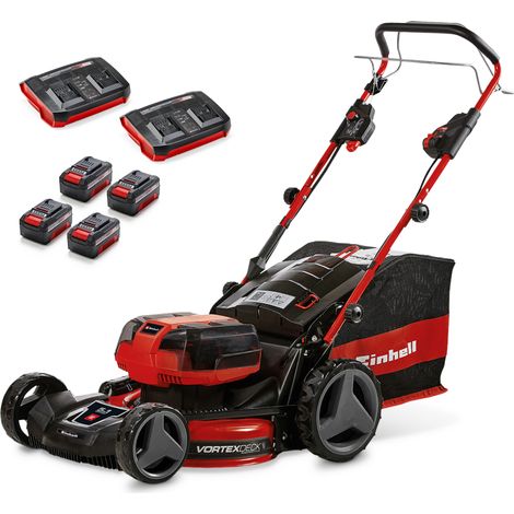 Einhell Professional Akku-Rasenmäher GP-CM 36/47 S HW Li Kit Power X-Change (36 V, 47 cm Schnittbreite, 700 m², Selbstfahrantrieb, Brushless, Mulchfunktion, inkl. 4x 4,0 Ah Akkus, 2x Twincharger) (1/5)