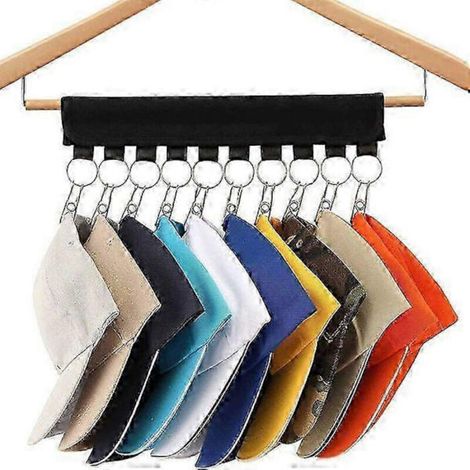 Nouveau set de 10 organisateurs de chapeaux 2025 — Idéal pour les garde-robes de chambre. Un support de rangement polyvalent, adapté à l'organisation de divers chapeaux et accessoires.