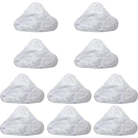Lingettes de rechange compatibles avec le nettoyeur vapeur H2O Mop X5 et le chiffon Shark Mop. (1/5)