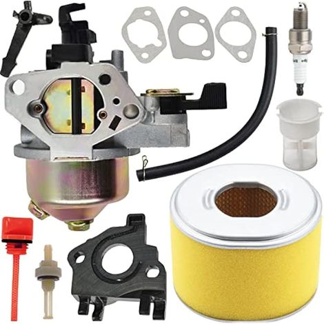 Carburateur pour Honda GX240 GX270 8HP 9HP Moteurs remplace 16100-ZE2-W71 1616100-ZH9-820 avec Filtre à air Joint de Bougie d'allumage Conduite de Carburant (1/5)