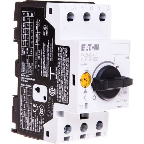 Interruptor automático para transformadores 3P 4A 150kA PKZM0-4-T 088914