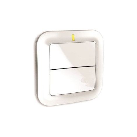 Delta Dore – Commande radio murale pour éclairages et automatismes – Interrupteur 3 en 1 – Installation facile sans travaux – Compatible Tydom Home/Pro