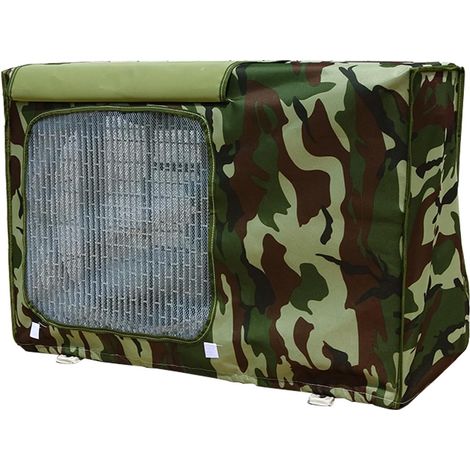 Outdoor Air Conditioner Cover - Protective Cover for Air Conditioner - PVC Oxford Fabric - Green Mimic - 745426cm (1/5)