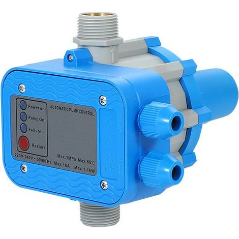 Contrôleur de pression de pompe à eau 220V 50/60HZ interrupteur électronique Puissance maximale de la pompe 1,1KW (1/4)