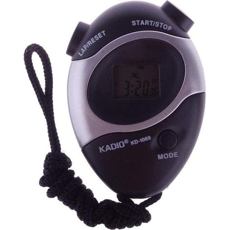 Waterproof Stopwatch Stopwatch Sports Counter Smart Counter Odometer Games Creative and Useful Watch Durable and Nice
