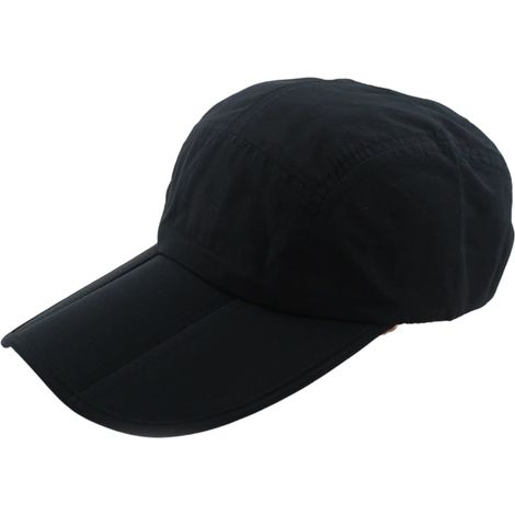 Visor Pliable - Visière Large et Longue en Polyester - Protection Solaire pour Activités Extérieures - Unisexe - 1 Pièce (1/5)