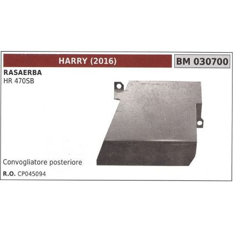 Tapa de expulsión trasera del cortacésped HARRY HR 470SB 030700