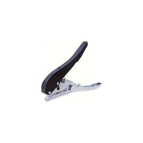 Perforadora de un solo orificio, perforadora resistente de 8 mm (5/16 pulg.), perforadora de tornillo, perforadora para papel, cartón, papel de aluminio y cintas de cantos - Crezuo