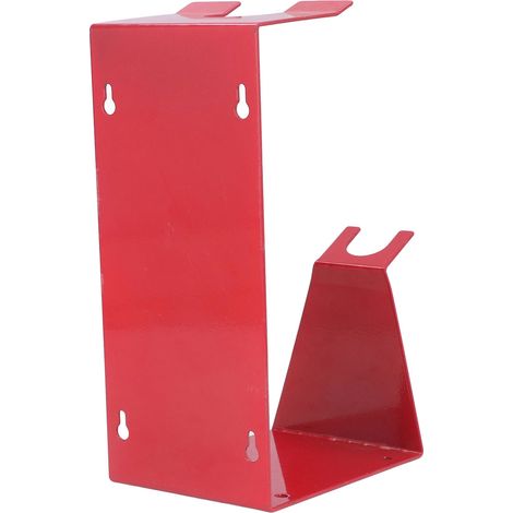 Support mural pour pistolet à peinture rouge, support de fixation, établi de pulvérisation pour pistolet, kit de rangement pour pistolet à peinture. (1/5)