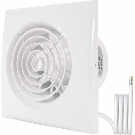 100-mm-Badezimmer-Abluftventilator – Wand-/Deckenventilator (1/5)