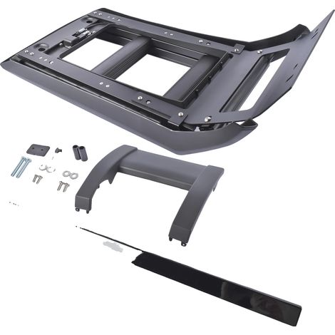 Échelle pliante déployable, compatible avec Land Rover Defender 90/110, design durable, Sous-Noir (1/2)