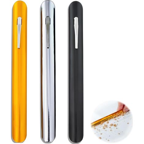 3 Pièces Ramasse-miettes de Table,Pelle à Restes Alimentaires, Grattoir à Miettes de Pain, Rase-Miettes de Table (1/5)