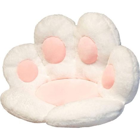 Comodo cuscino da ufficio a forma di zampa di gatto - Simpatico cuscino per ufficio (1/4)