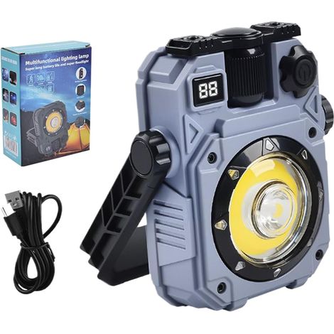 De Travail LED Lampe LED Rechargeable Aimant de Camping (1/5)