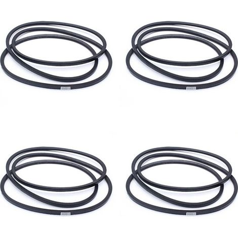 Juego de 4 correas para mesa de corte de 42 pulgadas para GX20072 LA100 LA105 LA110 LA115
