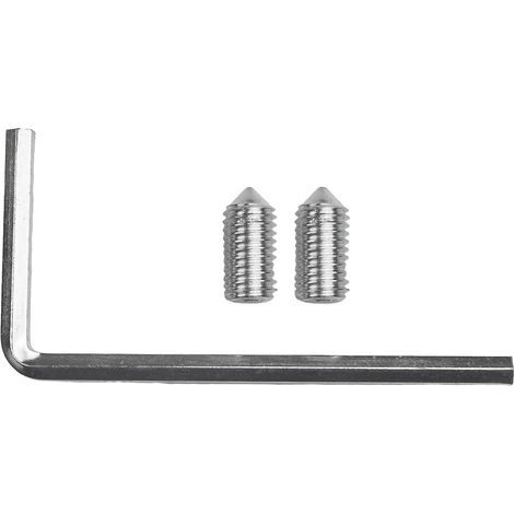kit de boulons galvanisés pour toilettes, blanc (1/5)