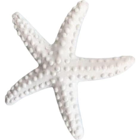 Statuette Étoile De Mer - Décoration Aquarium Intérieur Jardin - Design Méditerranéen Réaliste - 4,5 cm - 1 Pièce