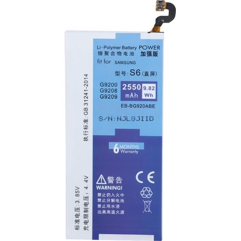 Batterie de remplacement NOHON pour téléphone portable Samsung S6 G9200 G9508 G9209 (1/5)