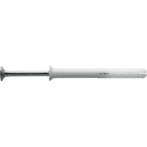 TASSELLO A BATTUTA PROLUNGATO NYLON+VITE A CHIODO 100PZ MNA-S Ø6 X 40-60mm MUNGO, "6 x 60 / 30"