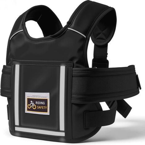 Harnais de Sécurité Moto Enfant Réglable avec Sac (1/5)