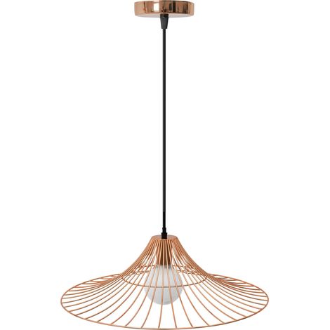 DECKENLAMPE RUND LOFT ROSE GOLD APP483-1CP