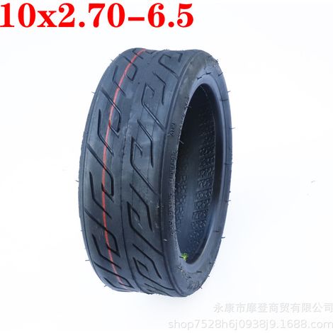 Pneu de trottinette électrique de 10 pouces, pneu tubeless 10x2.70-6.5, épaissi et résistant à l'usure. (1/5)