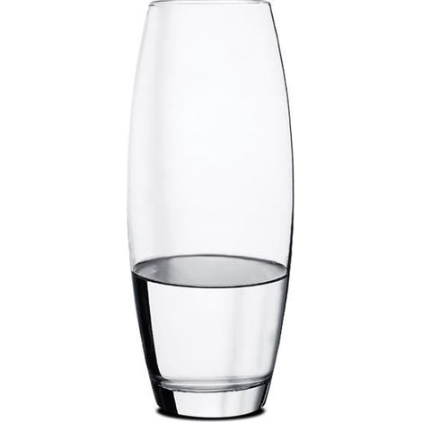 Vase en verre - JUANIO - Modèle Standard - Diam. 8 cm - H. 26 cm - Transparent (1/3)