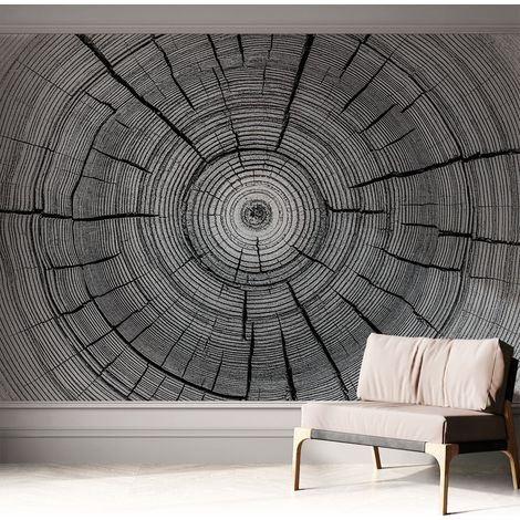 Tapete Selbstklebend - abwaschbar - Tapete mit Motiv - trendige Wanddeko - elegant Fototapete Waldharmonie 312x219 cm (1/5)
