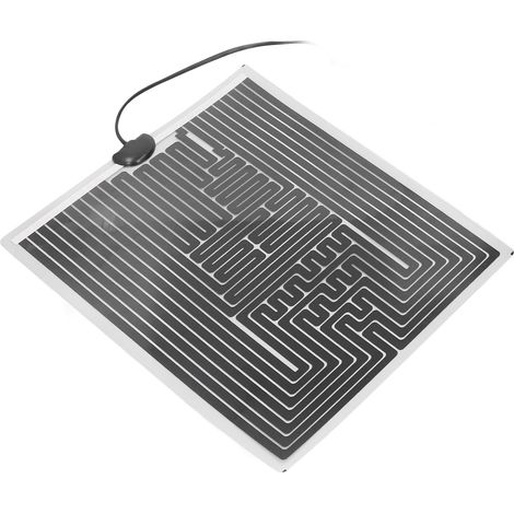 Tapis chauffant pour reptiles 5W à température réglable, en pâte de carbone graphène PET, pour tortues, à placer sous le terrarium (prise UE 220V). (1/5)