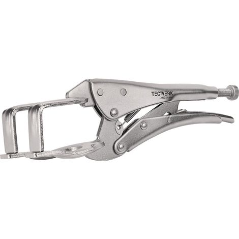TECWERK Schweißergripzange Gesamt-L.280mm Spann-W.max.50mm TECWERK