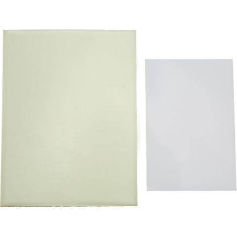 2 pièces Plaque de Perçage Cuir Anti-Rayures, Outils de Tamponnage pour Maroquinerie avec Amortissement et Protection des Poinçons (1/5)