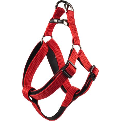 Harnais Jannu XS 20-35 cm 15 mm  rouge pour chien - Flamingo (1/5)