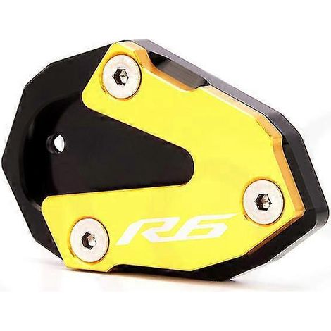 Seitenständer-Verlängerungsplatte für Yamaha YZFR6 YZF R6 (2013–2022) – Gold